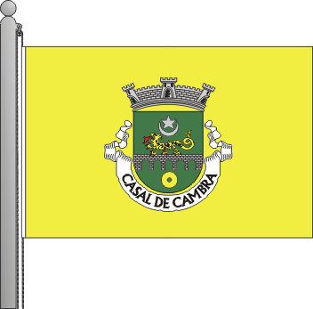 Bandeira da freguesia de Casal de Cambra
