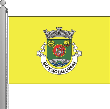 Bandeira da freguesia de So Joo das Lampas