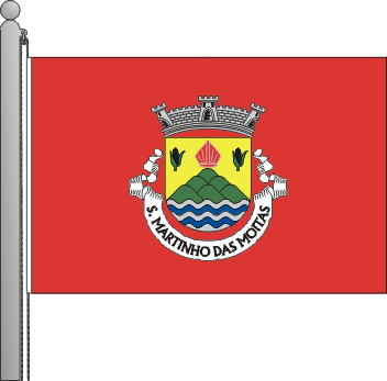 Bandeira da freguesia de So Martinho das Moitas