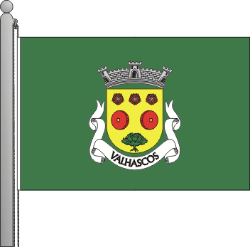 Bandeira da freguesia de Valhascos