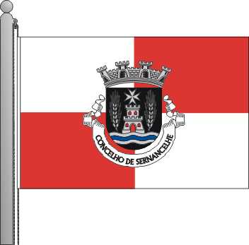 Bandeira do municpio de Sernancelhe