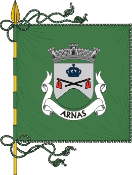 Estandarte da freguesia de Arnas