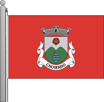 Bandeira da freguesia de Chosendo