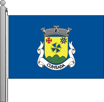 Bandeira da freguesia de Cumeada