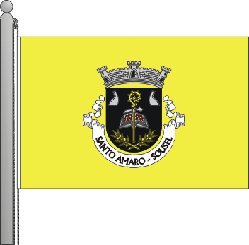 Bandeira da freguesia de Santo Amaro
