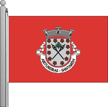 Bandeira da freguesia de Abitureiras