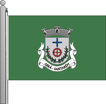 Bandeira da freguesia de Abr