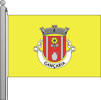 Bandeira da freguesia de Gançaria