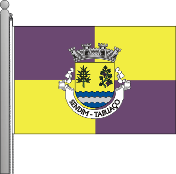 Bandeira da freguesia de Sendim