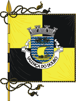 Estandarte da freguesia de Valença do Douro