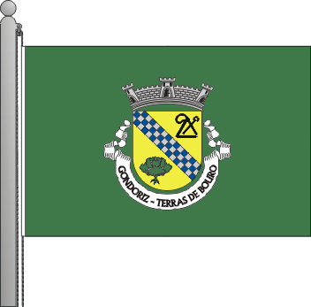Bandeira da freguesia de Gondoriz