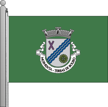 Bandeira da freguesia de Moimenta