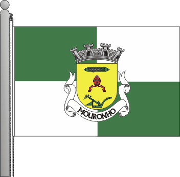 Bandeira da freguesia de Mouronho