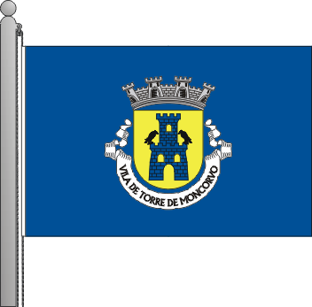 Bandeira do municpio de Torre de Moncorvo