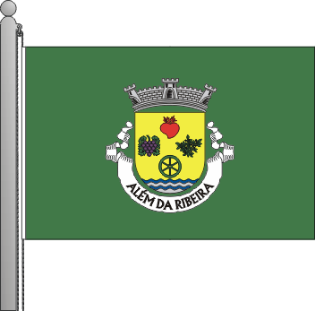 Bandeira da freguesia de Alm da Ribeira