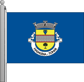 Bandeira da freguesia de Madalena