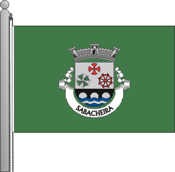 Bandeira da freguesia de Sabacheira