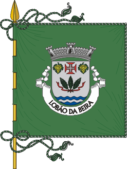 Estandarte da freguesia de Lobo da Beira