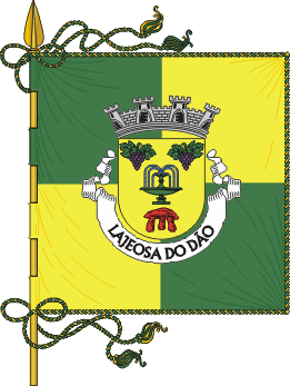 Estandarte da freguesia de Lajeosa do Do