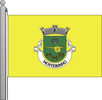 Bandeira da freguesia de Mosteirinho