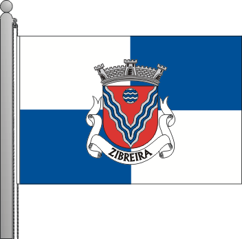 Bandeira da freguesia de Zibreira