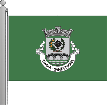 Bandeira da freguesia de Santa Maria