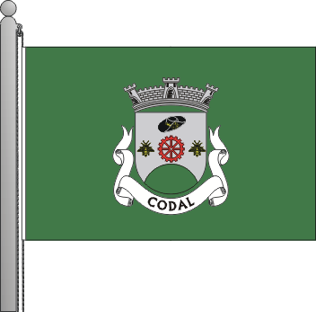 Bandeira da freguesia de Codal