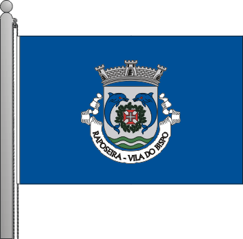 Bandeira da freguesia de Raposeira