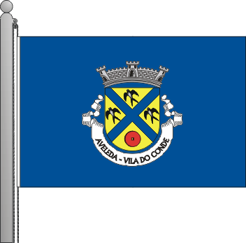 Bandeira da freguesia de Aveleda