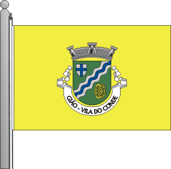 Bandeira da freguesia de Gio