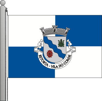 Bandeira da freguesia de Retorta