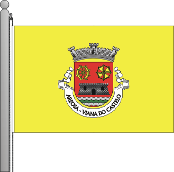Bandeira da freguesia de Areosa