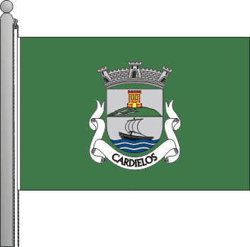 Bandeira da freguesia de Cardielos