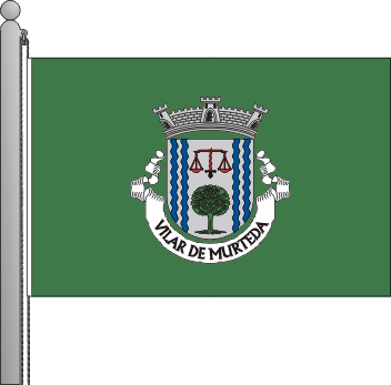Bandeira da freguesia de Vilar de Murteda