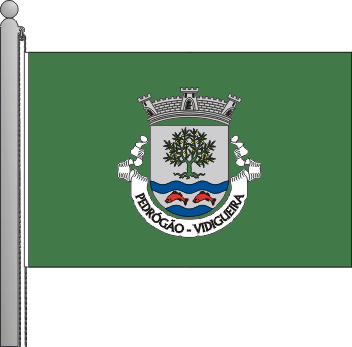 Bandeira da freguesia de Pedrgo