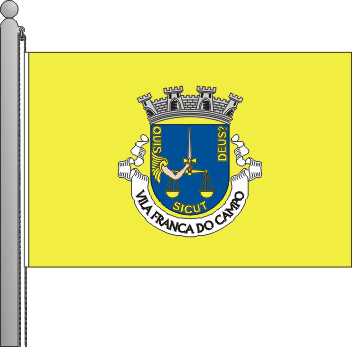 Bandeira do municpio de Vila Franca do Campo