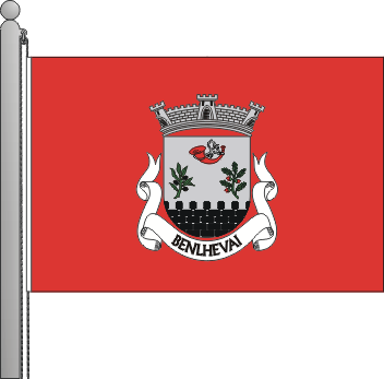 Bandeira da freguesia de Benlhevai