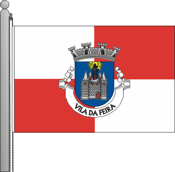 Bandeira do municpio de Vila da Feira