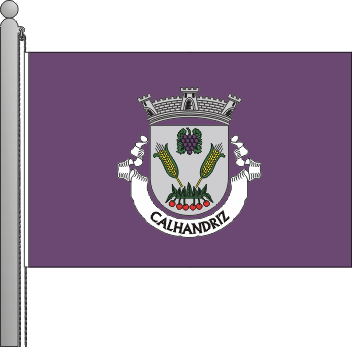 Bandeira da freguesia de Calhandriz