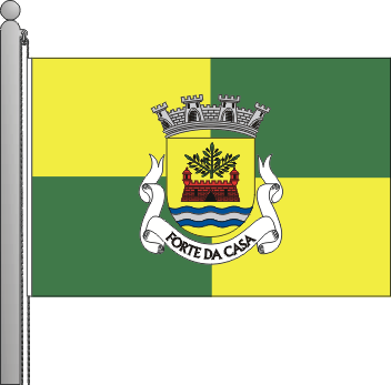Bandeira da freguesia do Forte da Casa