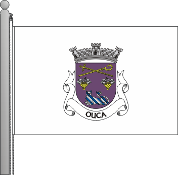 Bandeira da freguesia de Ouca