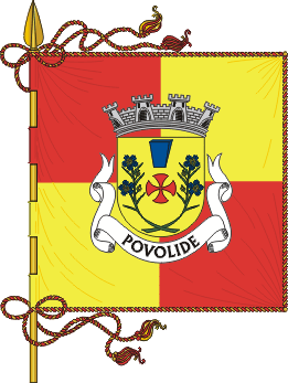 Estandarte da freguesia de Povolide