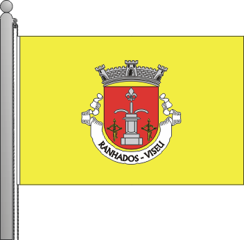 Bandeira da freguesia de Ranhados