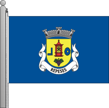Bandeira da freguesia de Repeses