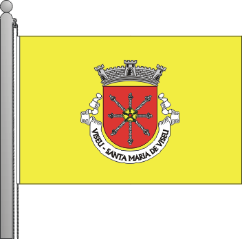 Bandeira da freguesia de Santa Maria de Viseu