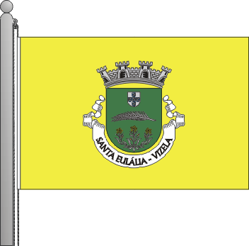 Bandeira da freguesia de Santa Eullia