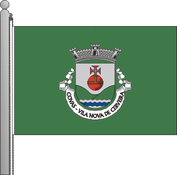 Bandeira da freguesia de Covas
