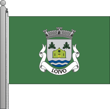 Bandeira da freguesia de Loivo