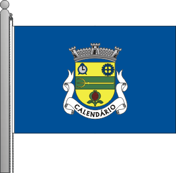 Bandeira da freguesia de Calendrio