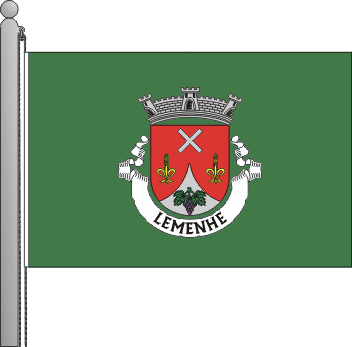 Bandeira da freguesia de Lemenhe